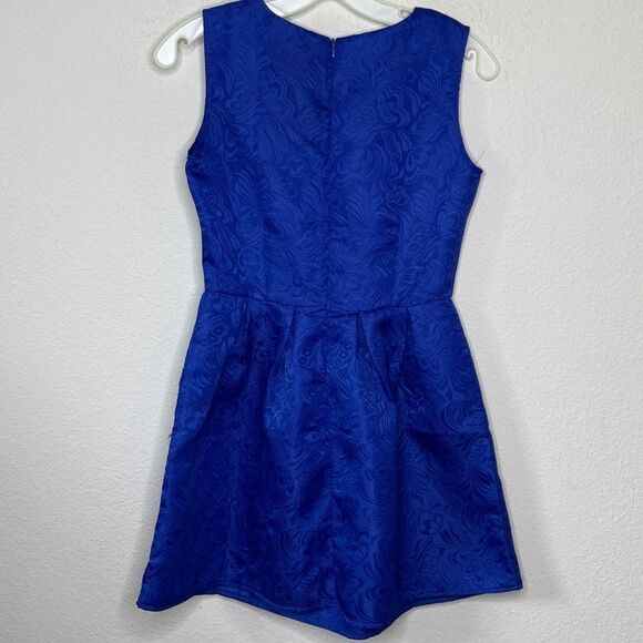 Designer Dress Blue - Picture 4 of 8